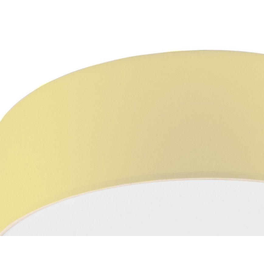Plafón SIRJA PASTEL DOUBLE 4xE27/15W/230V diá. 45 cm amarillo