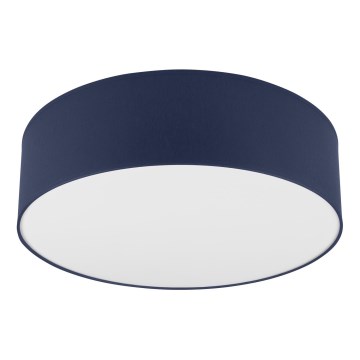 Plafón SIRJA PASTEL DOUBLE 4xE27/15W/230V diá. 45 cm azul oscuro