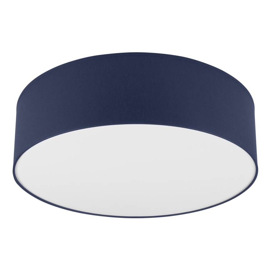 Plafón SIRJA PASTEL DOUBLE 4xE27/15W/230V diá. 45 cm azul oscuro