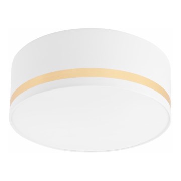 Plafón SIRJA STRIPE 2xE27/15W/230V diá. 35 cm blanco
