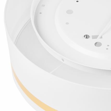 Plafón SIRJA STRIPE 4xE27/15W/230V diá. 45 cm blanco