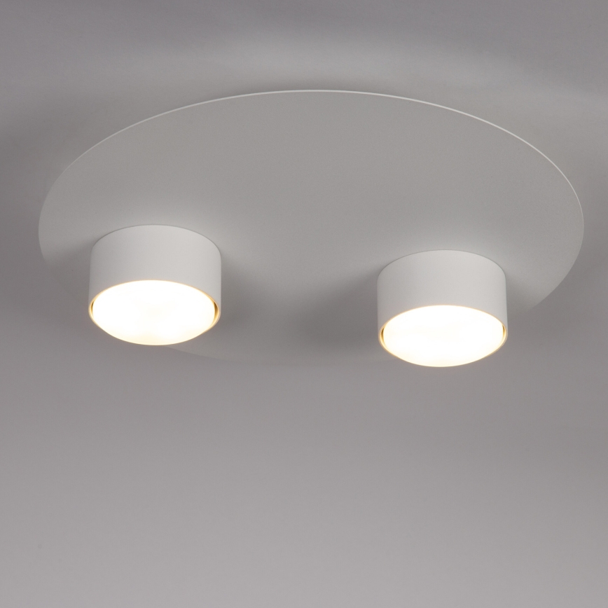Plafón STAR 2xGX53/12W/230V blanco