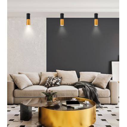 Plafón TUBA 1xGU10/15W/230V