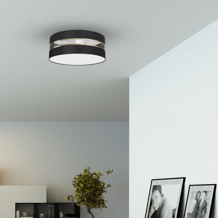 Plafón ULTIMO 3xE27/60W/230V negro