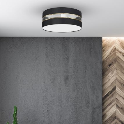 Plafón ULTIMO 3xE27/60W/230V negro