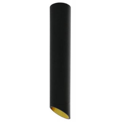 Plafón VALDA 1xGU10/60W/230V negro