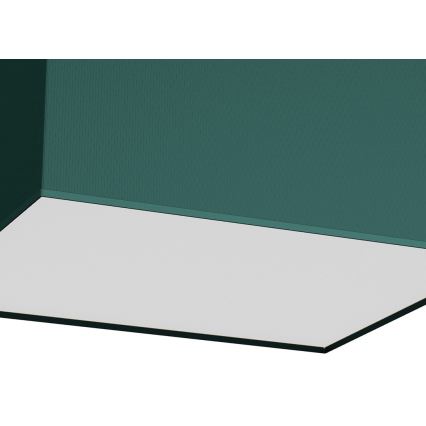 Plafón VERDE 3xE27/60W/230V 50x50 cm verde