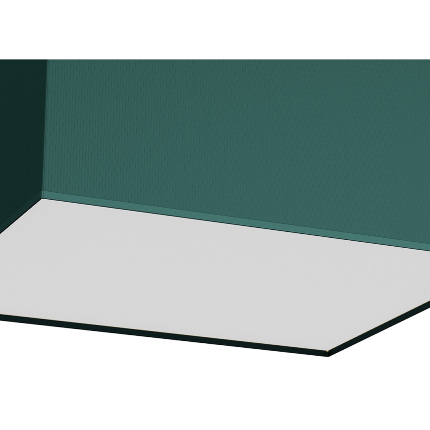 Plafón VERDE 3xE27/60W/230V 50x50 cm verde
