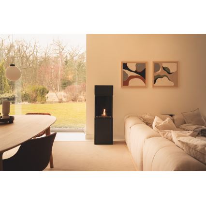 Planika - Chimenea BIO con control remoto 126,2x40 cm 3,5kW/230V