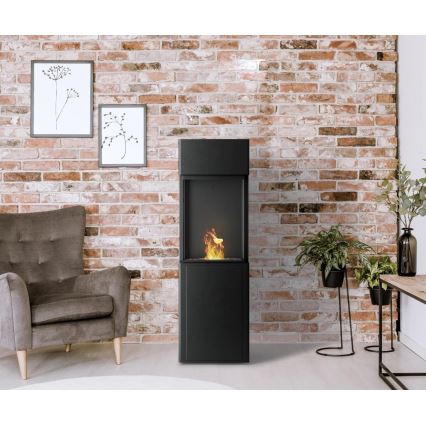 Planika - Chimenea BIO con control remoto 126,2x40 cm 3,5kW/230V