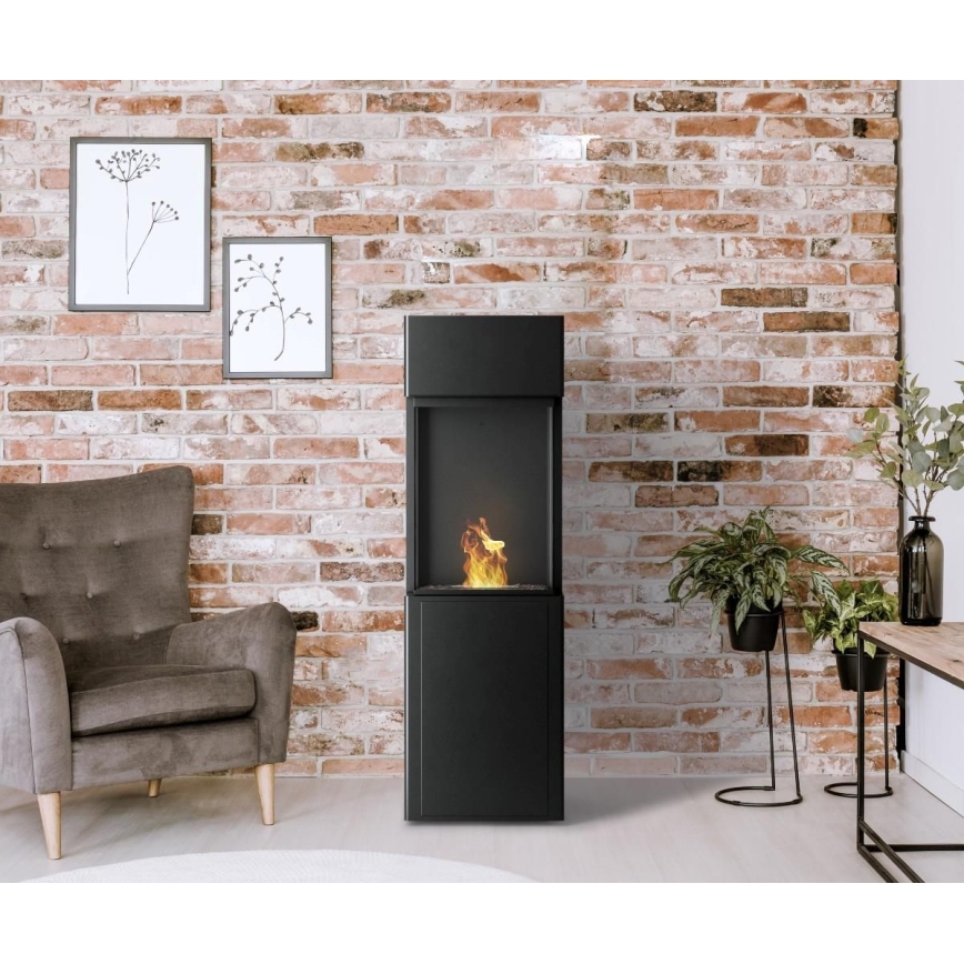 Planika - Chimenea BIO con control remoto 126,2x40 cm 3,5kW/230V