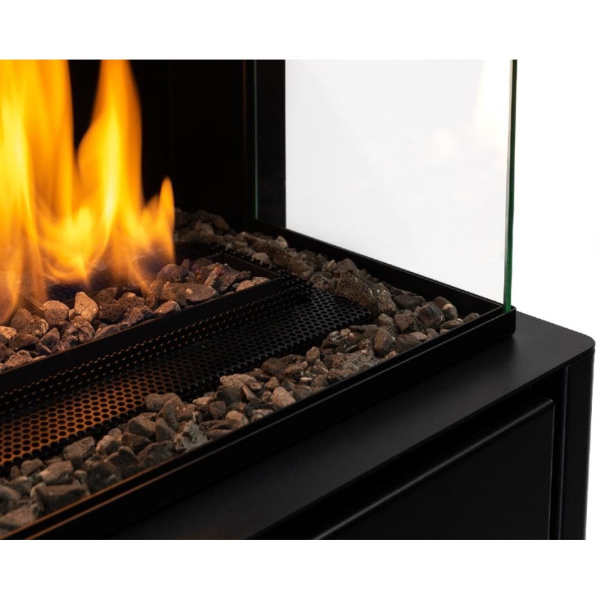 Planika - Chimenea BIO con control remoto 126,2x40 cm 3,5kW/230V