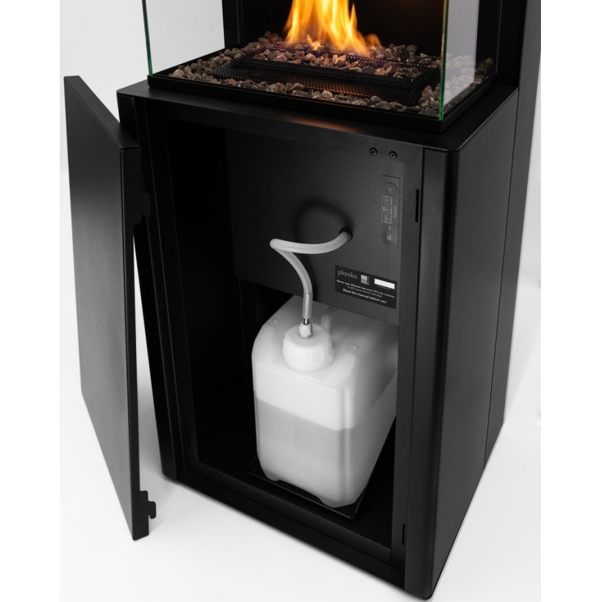 Planika - Chimenea BIO con control remoto 126,2x40 cm 3,5kW/230V