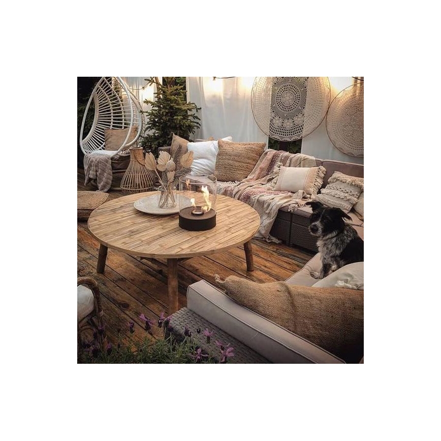 Planika - Chimenea BIO 36,3x25,1 cm 2,5kW negro