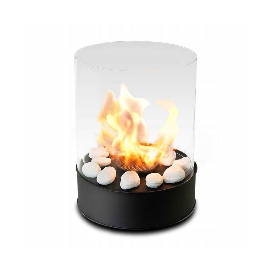 Planika - Chimenea BIO 36,3x25,1 cm 2,5kW negro