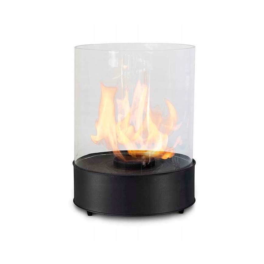 Planika - Chimenea BIO 36,3x25,1 cm 2,5kW negro