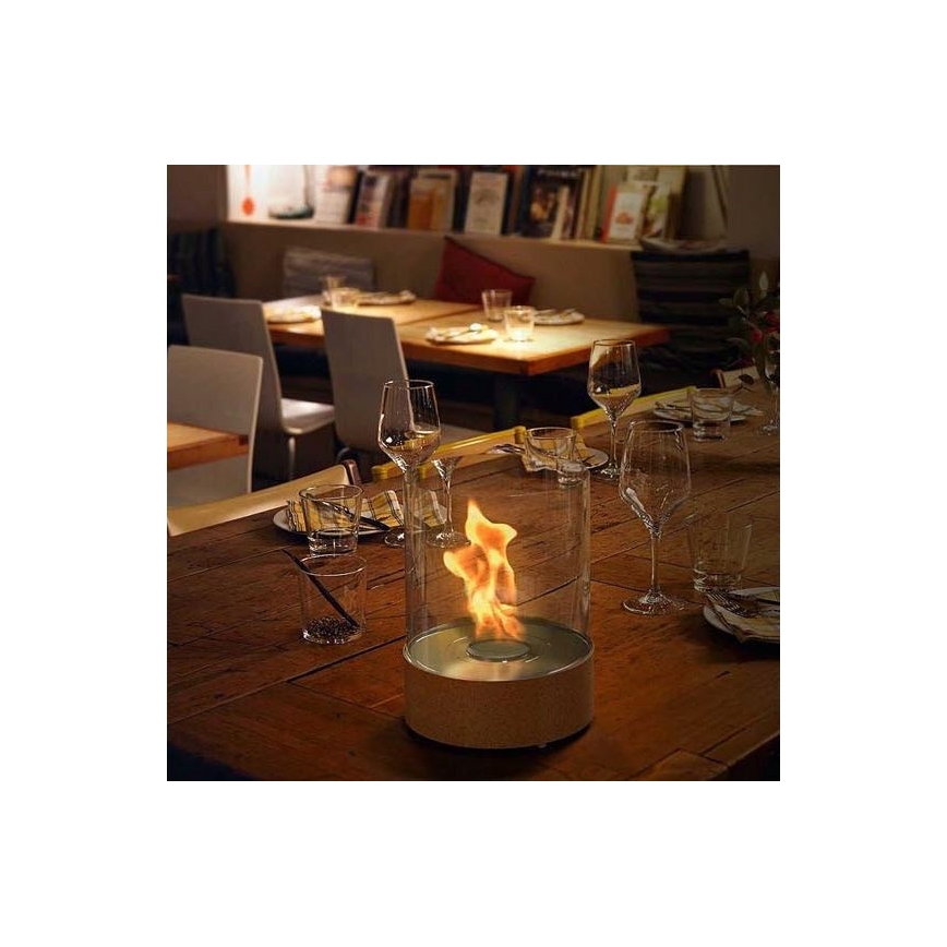 Planika - Chimenea BIO 36,3x25,1 cm 2,5kW beige