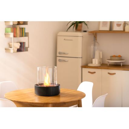 Planika - Chimenea BIO 35,3x25,1 cm 2,5kW negro