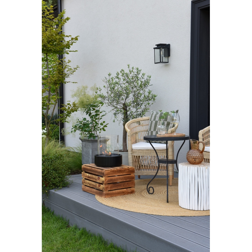 Planika - Chimenea BIO 35,3x25,1 cm 2,5kW negro