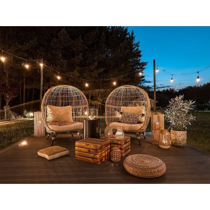 Planika - Chimenea BIO 87x37,6 cm 2,5kW negro + tapa protectora
