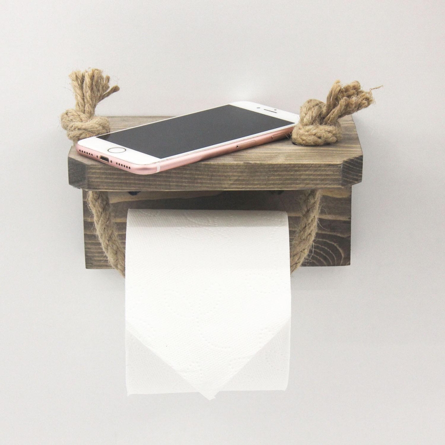 Portarrollos para papel higiénico 10x17 cm abeto