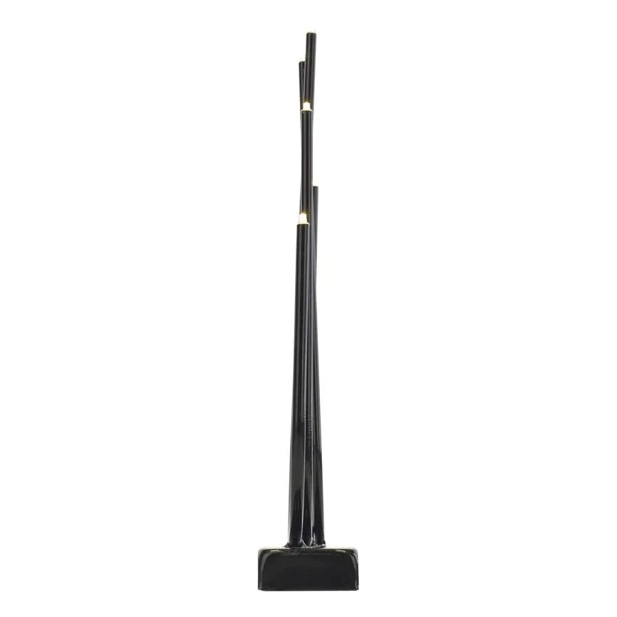 Portavelas navideño 6xLED/2xAA negro
