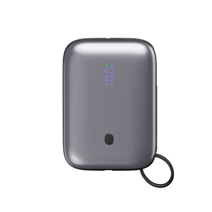 Power Bank 10000 mAh 20W Power Delivery Compact Con cable USB-C retráctil integrado 1m negro