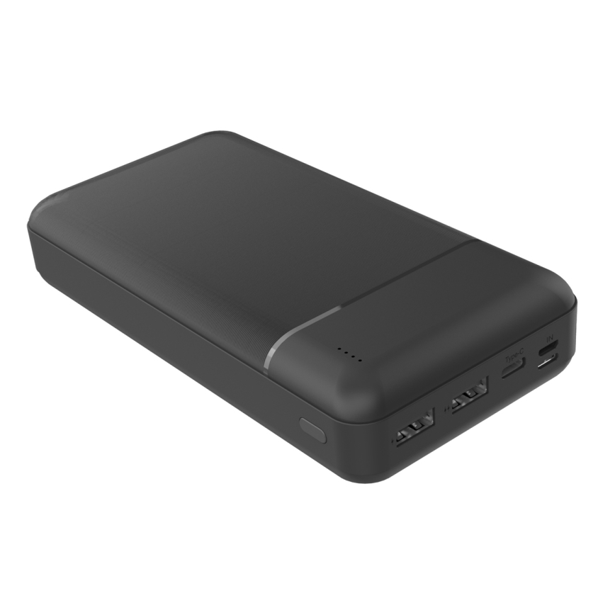 Power Bank 30000 mAh 3,7V negro