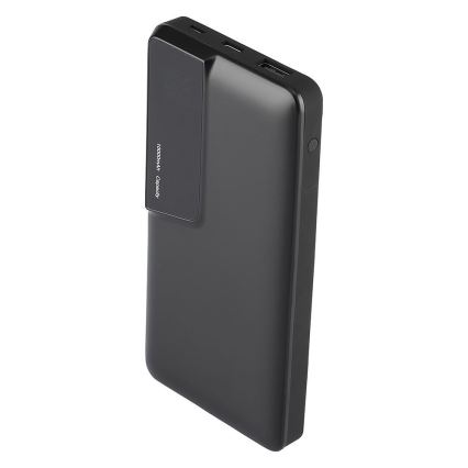 Power Bank con display 10000mAh/3,7V negro