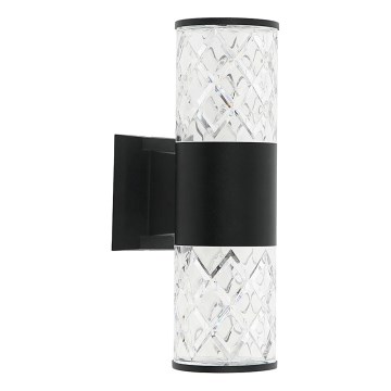 Prezent 12101 - Aplique de pared exterior EVEN 2xE27/40W/230V IP54