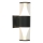 Prezent 12104 - Aplique de pared exterior LED SERA 2xLED/7W/230V 4000K IP54