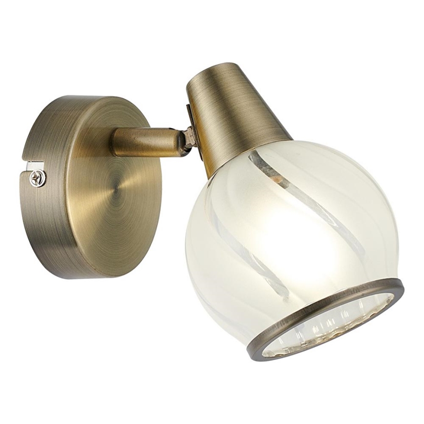 Prezent 14103 - Foco de pared SIENTO 1xE14/40W/230V latón