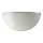 Prezent 1421 NS - Vidrio de recambio para aplique DISC E27 12,5x25 cm blanco