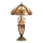 Prezent 1702 - Lámpara de mesa TIFFANY 2xE27/60W + 1xE14/7W/230V