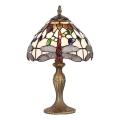 Prezent 1709 - Lámpara de mesa TIFFANY 1xE14/40W/230V
