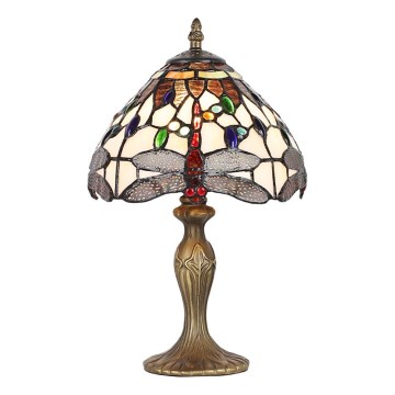 Prezent 1709 - Lámpara de mesa TIFFANY 1xE14/40W/230V