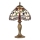 Prezent 1709 - Lámpara de mesa TIFFANY 1xE14/40W/230V