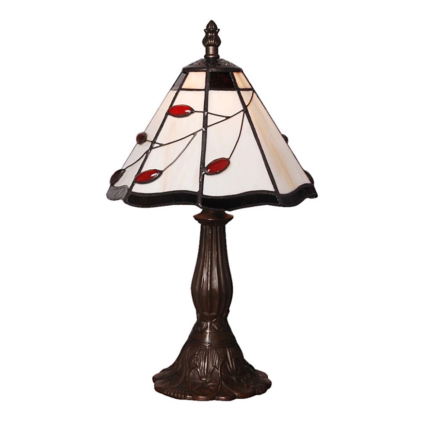 Prezent 173 - Lámpara de mesa TIFFANY 1xE14/40W/230V