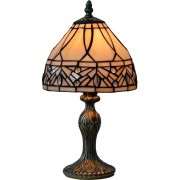 Prezent 242 - Lámpara de mesa TIFFANY 1xE14/40W/230V