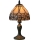 Prezent 242 - Lámpara de mesa TIFFANY 1xE14/40W/230V
