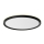 Prezent 27312 - Plafón LED de baño CORDIA LED/18W/230V 3000/6000K IP54 negro