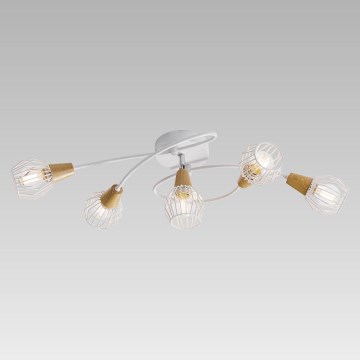 Prezent 27506 - Lámpara de araña fija TAMETA 5xE14/40W/230V
