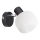 Prezent 27519 - Foco de pared ARYA 1xE14/40W/230V negro/blanco