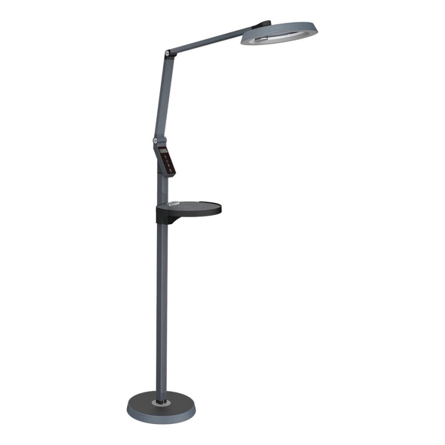 Prezent 31220 - Lámpara de pie LED táctil regulable SALSA LED/15W/230V USB