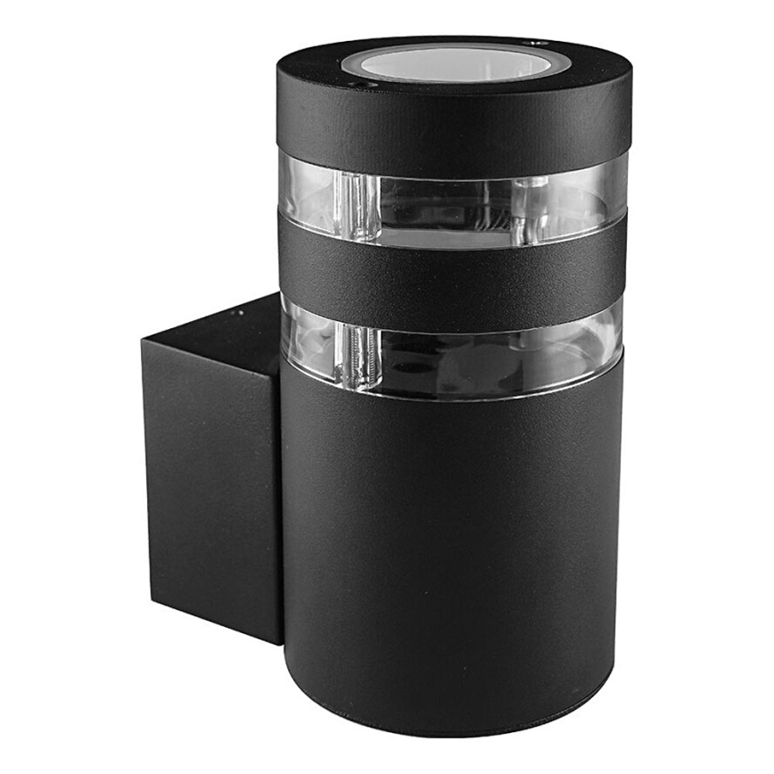 Prezent 31306 - Aplique de exterior DAIMA 1xGU10/10W/230V IP44 negro