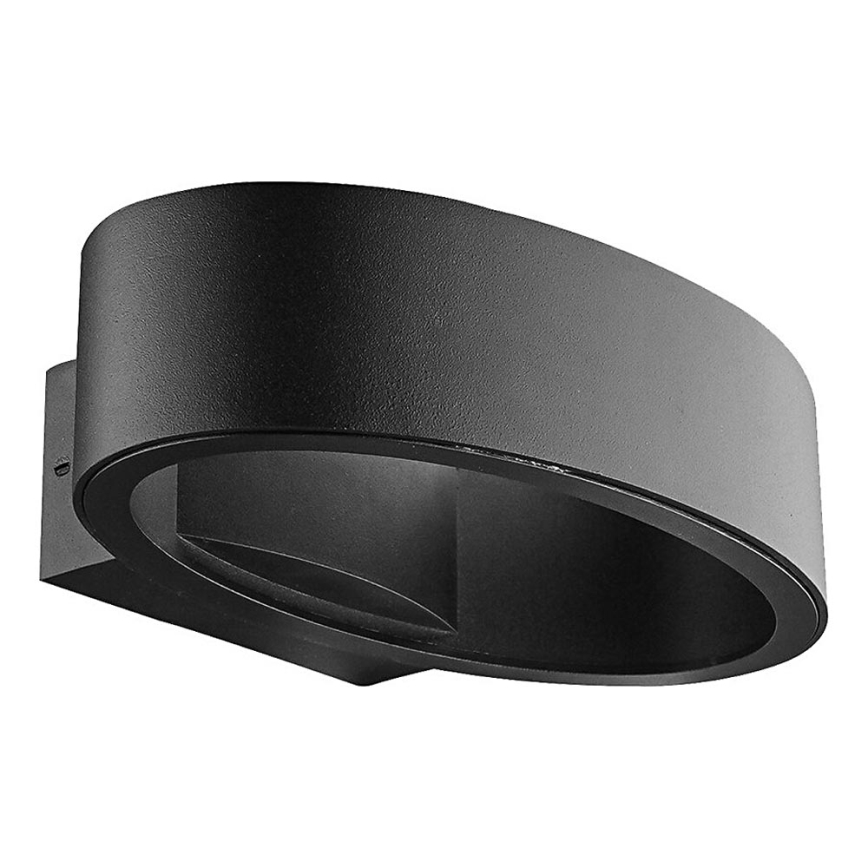 Prezent 31312 - Aplique LED para exterior REBUS LED/5W/230V IP44 negro