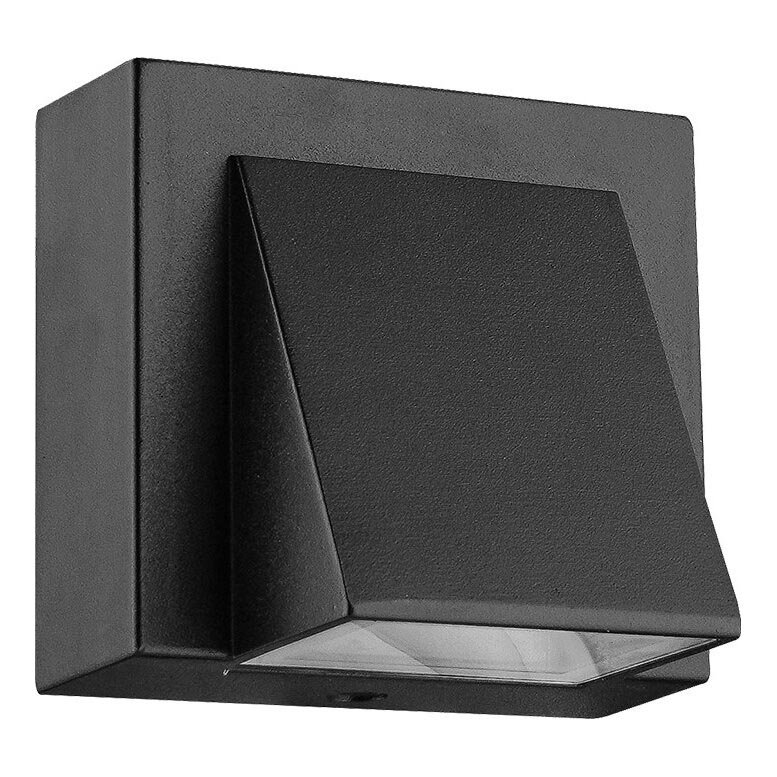 Prezent 31314 - Aplique LED para exterior NAUTIC LED/3W/230V IP44 negro