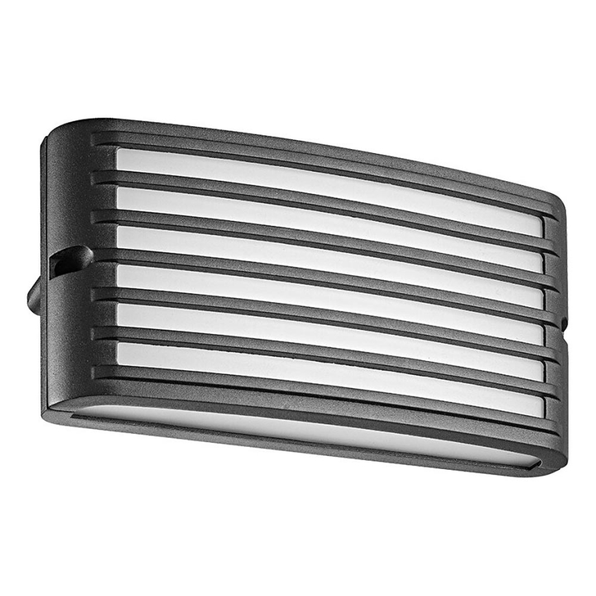 Prezent 31317 - Aplique LED para exterior PLUTO LED/9W/230V IP54 negro