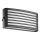 Prezent 31317 - Aplique LED para exterior PLUTO LED/9W/230V IP54 negro
