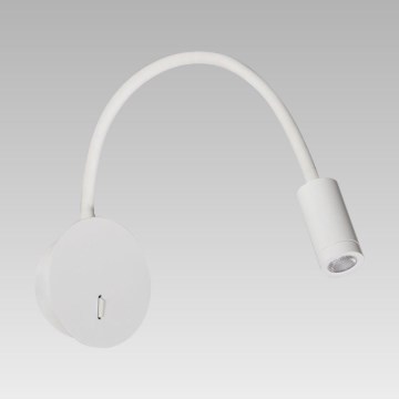 Prezent 32317 - Lámpara flexible LED NOIR 1xLED/3W/230V